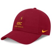 USC Trojans Nike Cardinal Football Tommy Head Club Unstructured Adjustable Hat